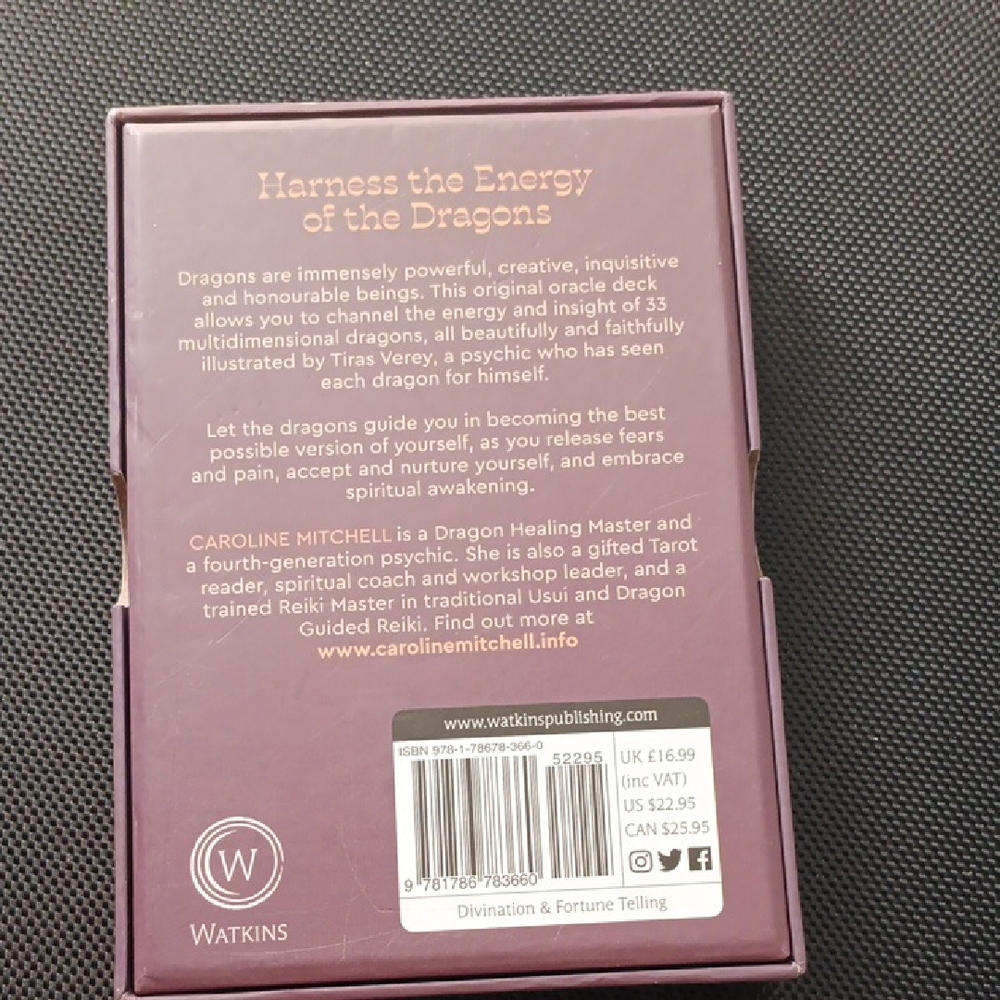 Dragon Path Oracle Cards - Picture 2 of 2